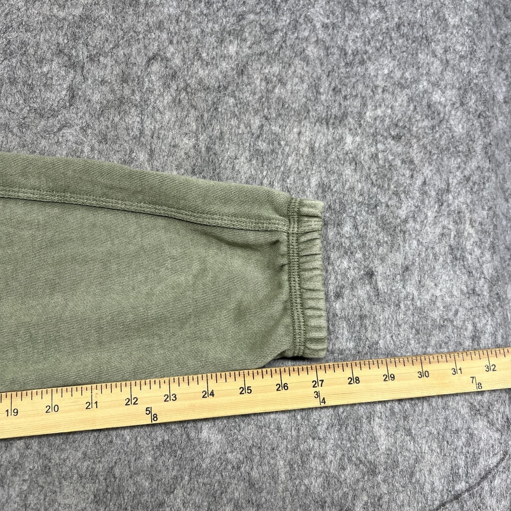 Aerie Pants Womens XS Green Jogger French Terry Elastic Lounge Sweatpants Ribbed - Picture 14 of 16